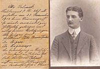 1914 Leutnant Gelinek Brief